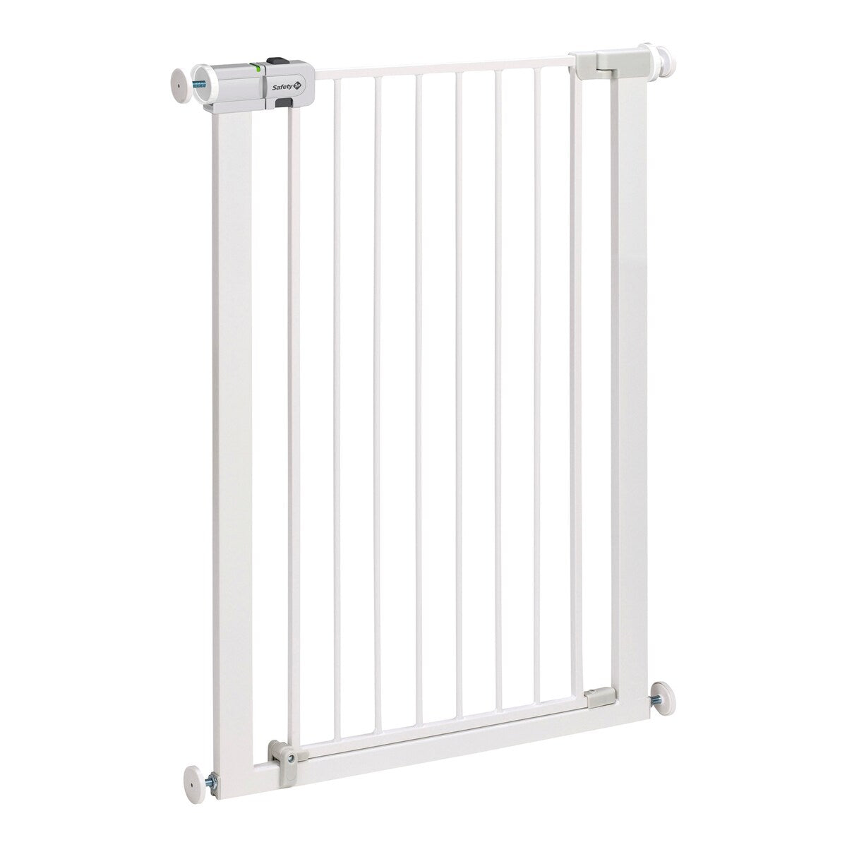 Dør- og trappegrind Easyclose Xtall 73-80 cm ekstra høy bakside