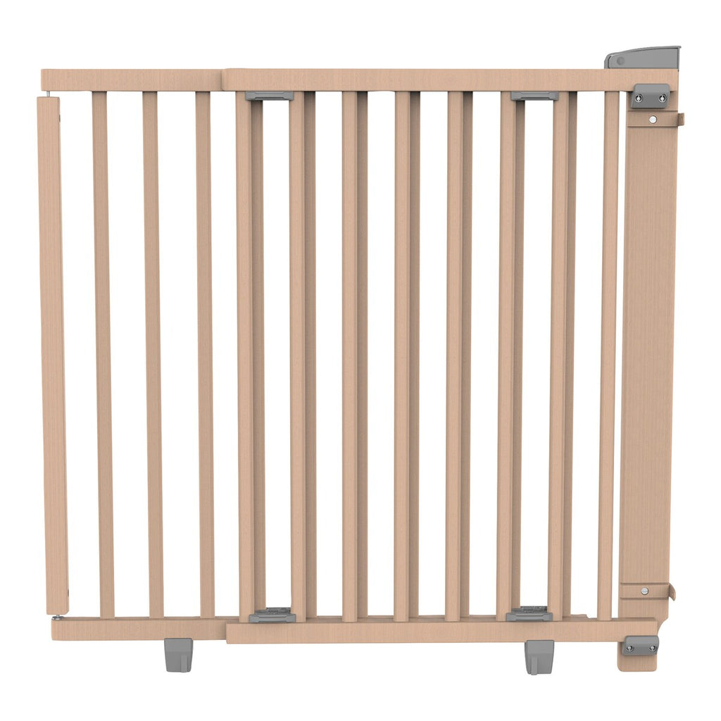 Dør- og trappegrind Plus 78,5-133 cm bøk, 83 cm høy - Geuther