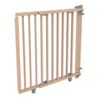 Dør- og trappegrind Plus 78,5-133 cm bøk, 83 cm høy - Geuther