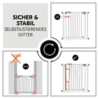 Pakkeinnhold Dørgrind Clear Step Autoclose 2