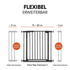 Bruk av Dørgrind Clear Step Autoclose 2 fra begge sider