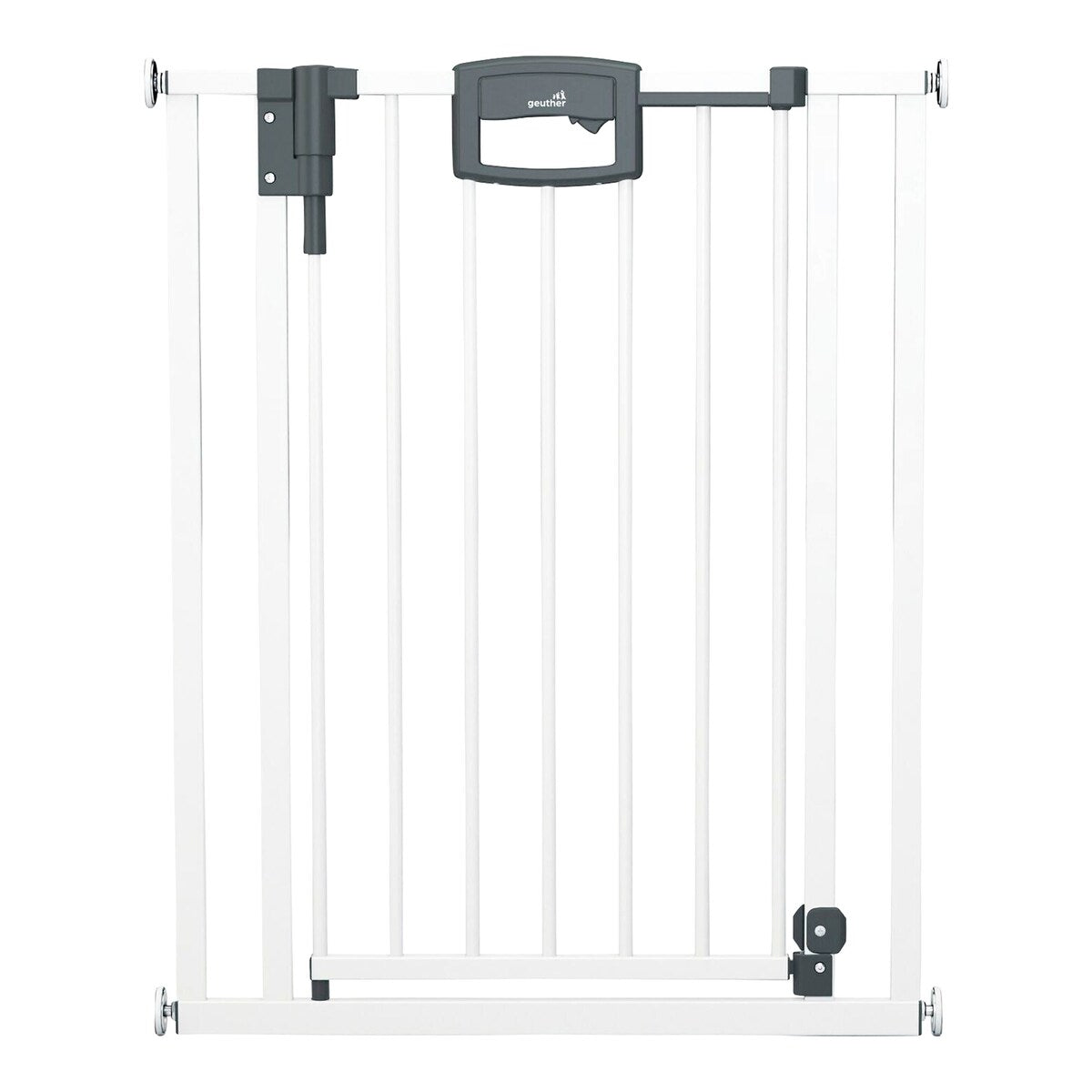 Dørgrind Easylock Plus 68-76 cm, 81,5 cm høyde forfra