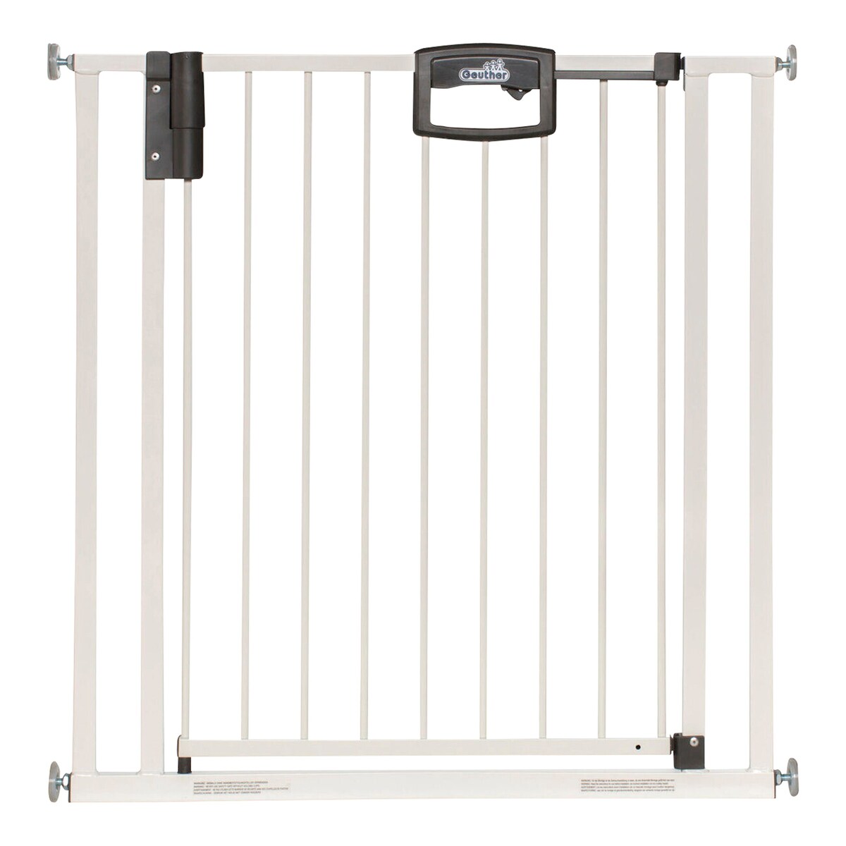 Detalj av låsemekanisme på Dørgrind Easylock Plus 68-76 cm