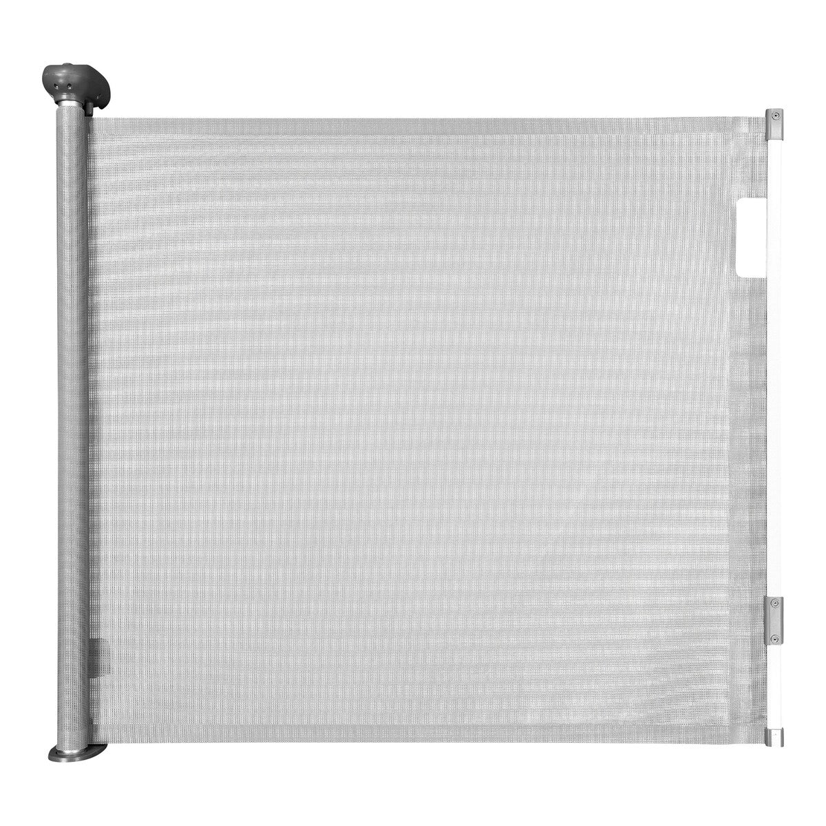 Dørgrind Safe & Roll uttrekkbar opptil 140 cm, 89 cm høy forfra