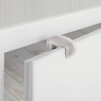 Dørstopper 3-pakning for dørtykkelse 30–45 mm bakside