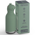 Drikkeflaske Bestie dinosaur vakuumisolert 475 ml forfra
