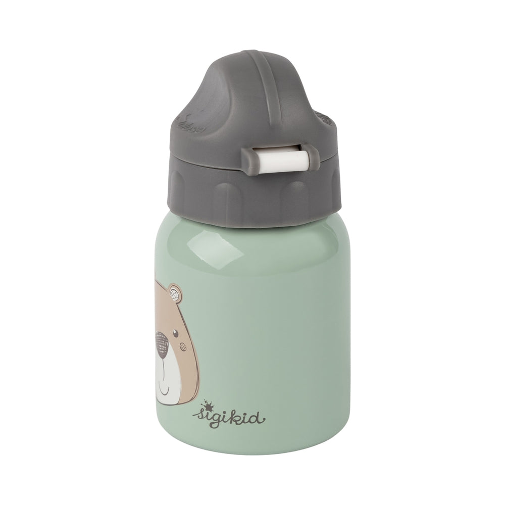 Drikkeflaske for barn bjørnemotiv 250 ml BPA-fri bakside
