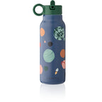 Drikkeflaske Falk i stål 350 ml Universe Classic navy forfra