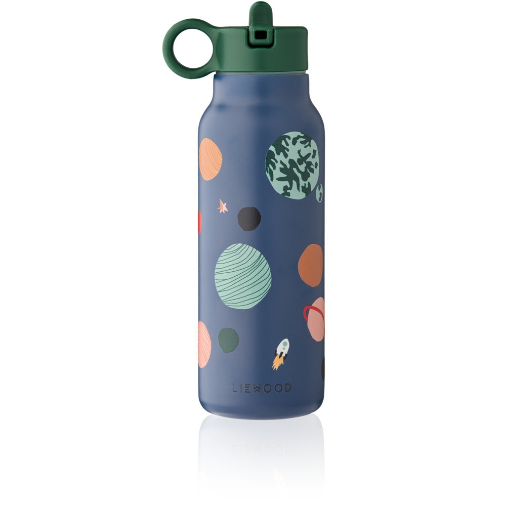 Drikkeflaske Falk i stål 350 ml Universe Classic navy forfra