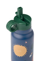 Drikkeflaske Falk i stål 350 ml Universe Classic navy bakside
