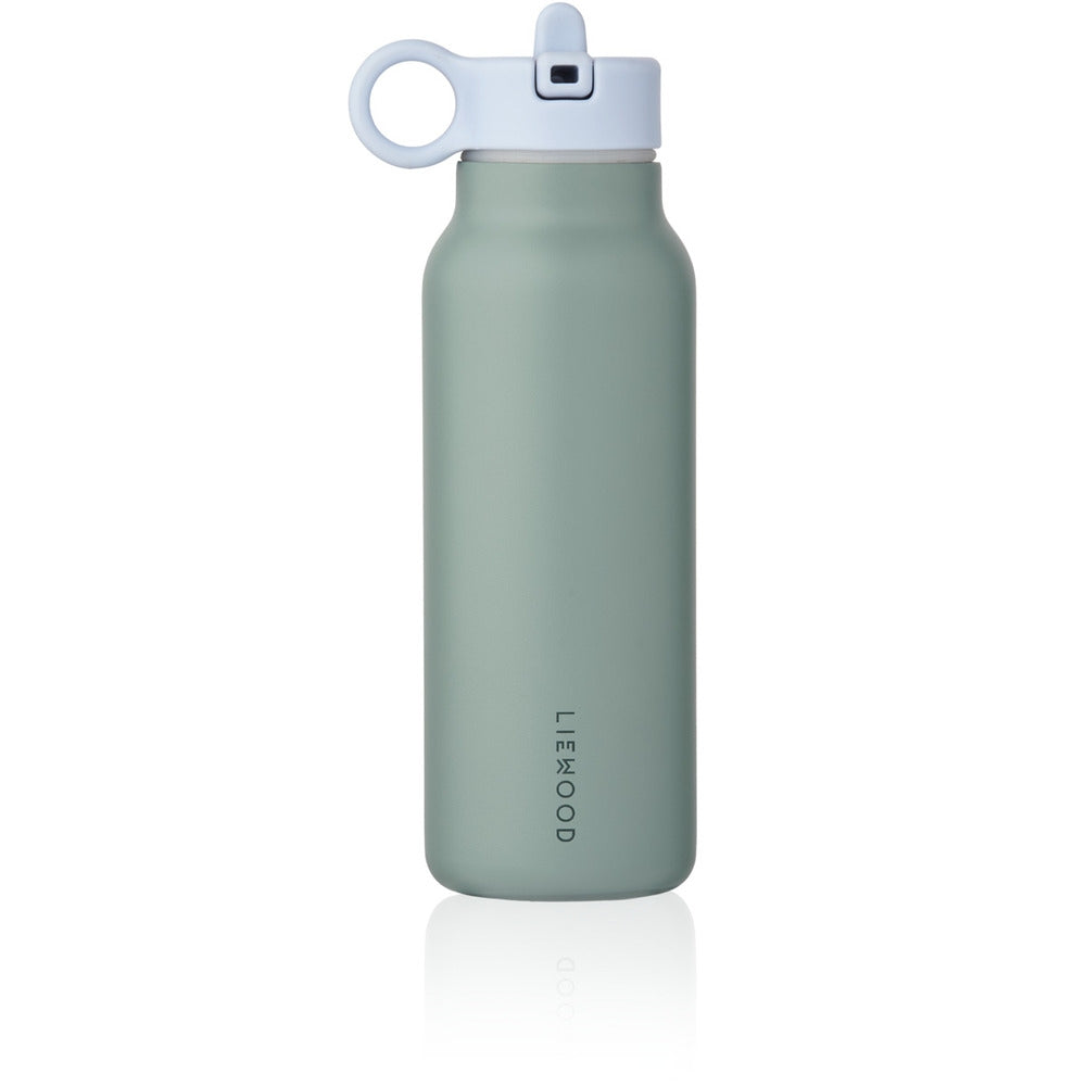 Drikkeflaske Falk med krokodillelokk 350 ml Peppermint bakside