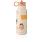 Drikkeflaske Falk i stål 350 ml Cats and Dogs forfra