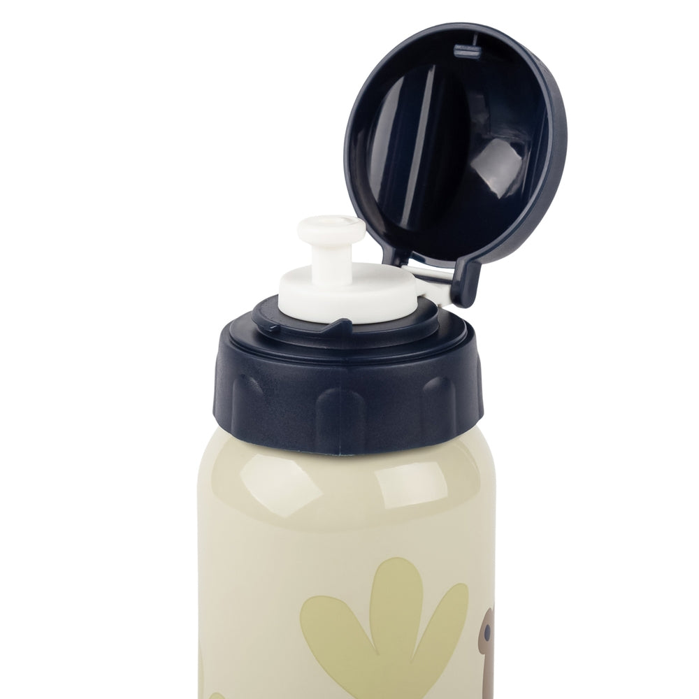 Drikkeflaske for barn dinomotiv 400 ml BPA-fri detalj av lokk