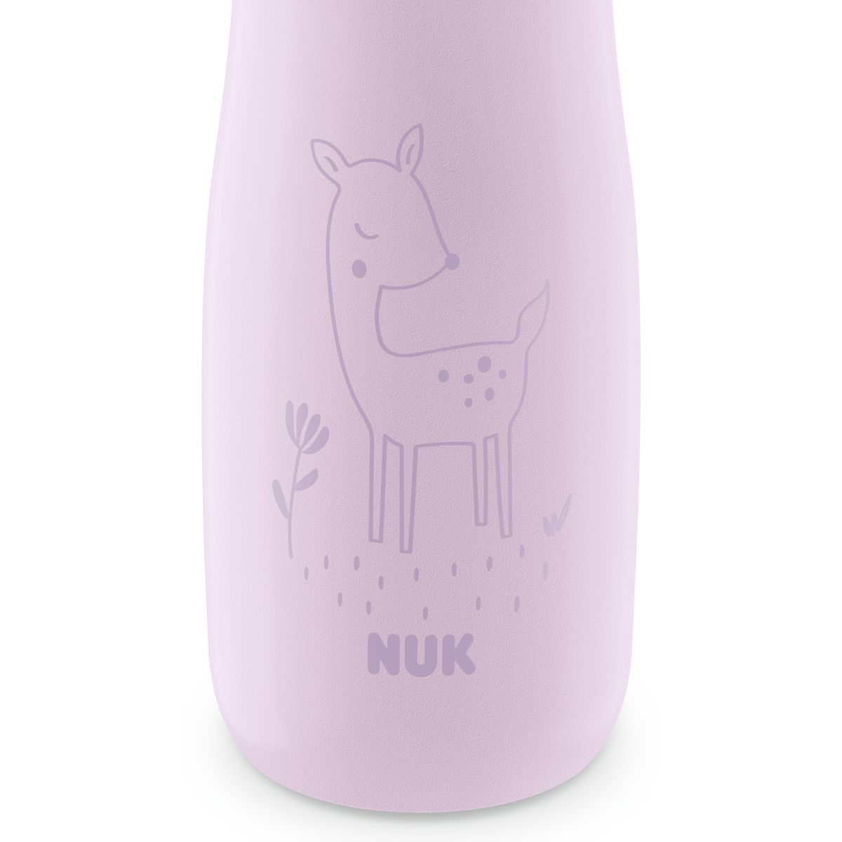 Nærbilde av silikonventil på Drikkeflaske Mini-Me Sip Cup i rustfritt stål 300 ml