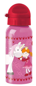 Drikkeflaske rustfritt stål 400 ml Pinky Queeny - Sigikid forfra