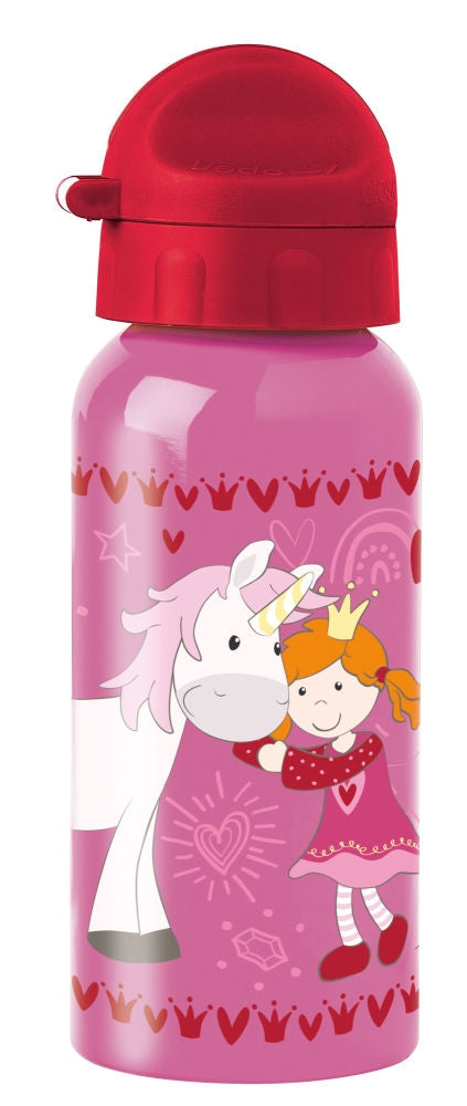 Drikkeflaske rustfritt stål 400 ml Pinky Queeny - Sigikid forfra