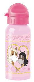 Drikkeflaske rustfritt stål 400 ml Pony Love - Sigikid for barn