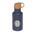 Drikkeflaske i rustfritt stål 500 ml Little Gang navy front