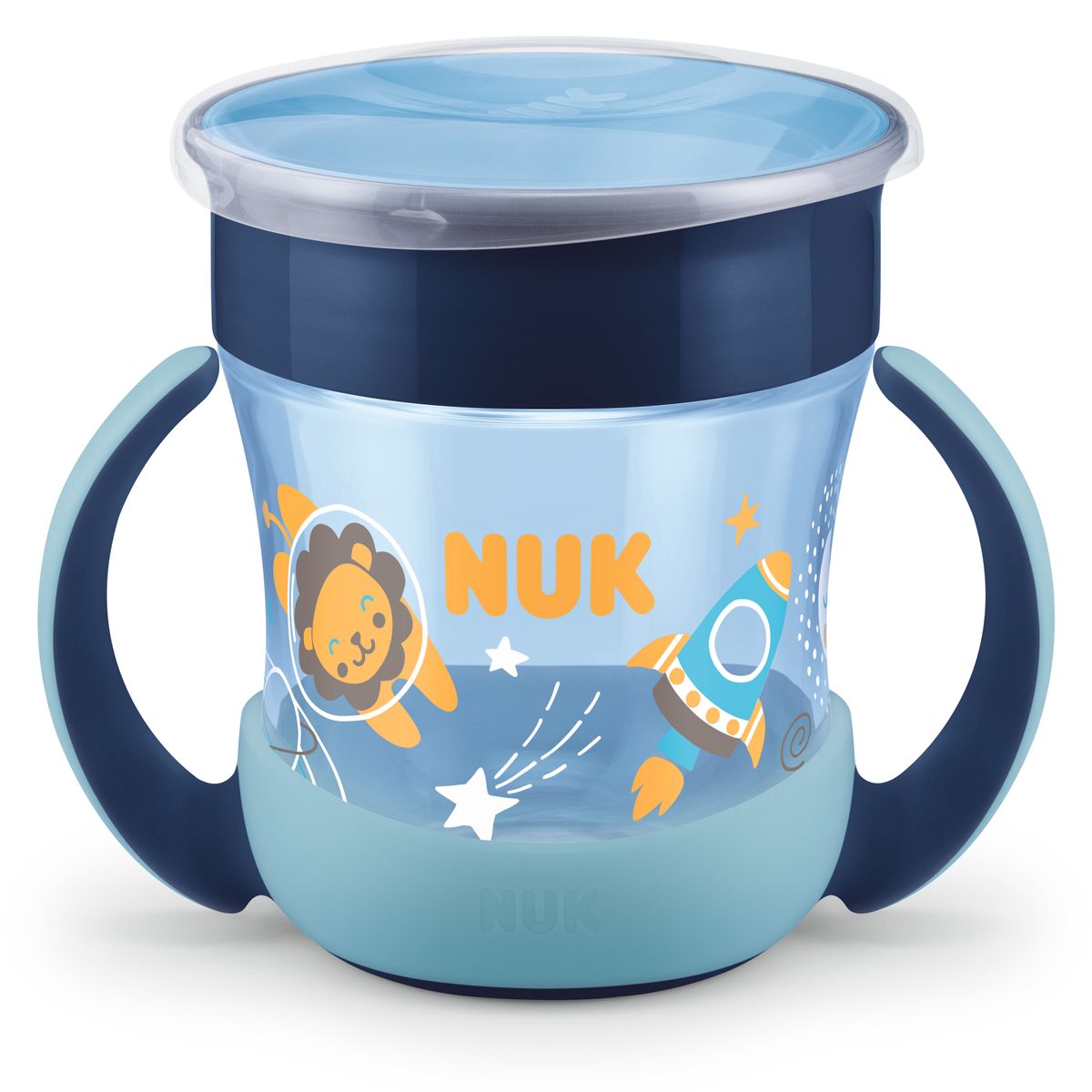 Forfra bilde av Drikkekopp Mini Magic Cup 160 ml, glow in the dark - NUK