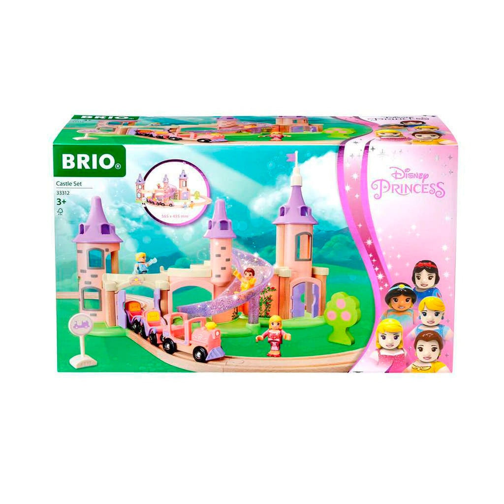 Drømmeslott togbanesett Disney Princess 26 deler bakside