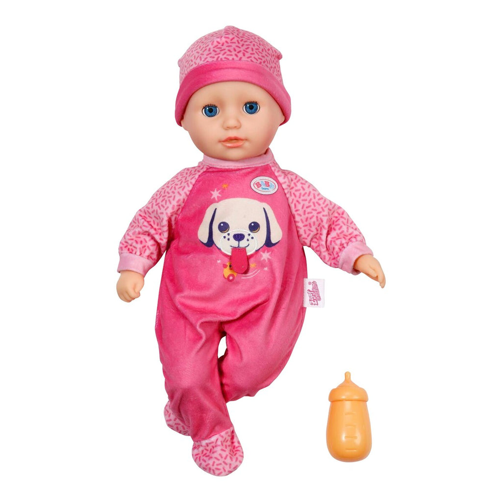 Dukke Anna 36 cm med stoffkropp i outfit