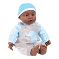 Dukke Brooky Boy 40 cm med 12 babylyder forfra