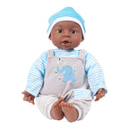 Montert Dukke Brooky Boy 40 cm med 12 babylyder i lek