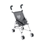 Dukke-buggy Mini Roma 50x29x57 cm sammenklappet for enkel transport
