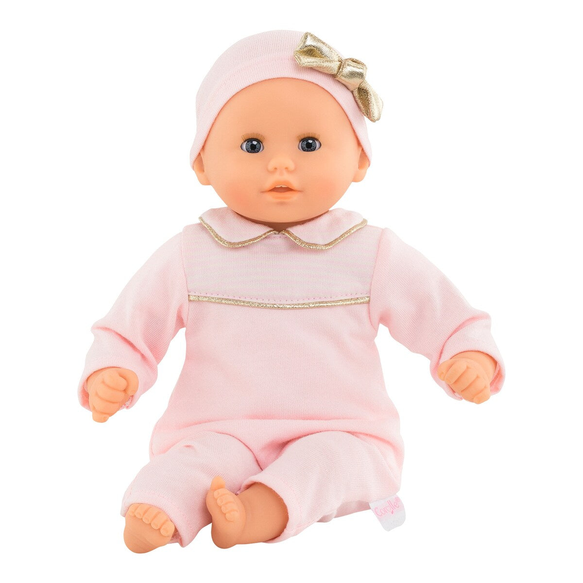 Dukke Calin Manon 30 cm med sovende øyne og vaniljeduft forfra