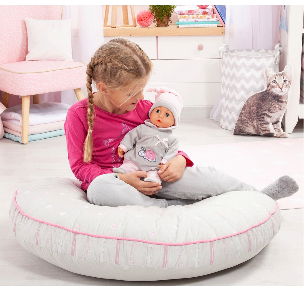 Dukke First Words Baby med 24 lyder 38 cm med flaske