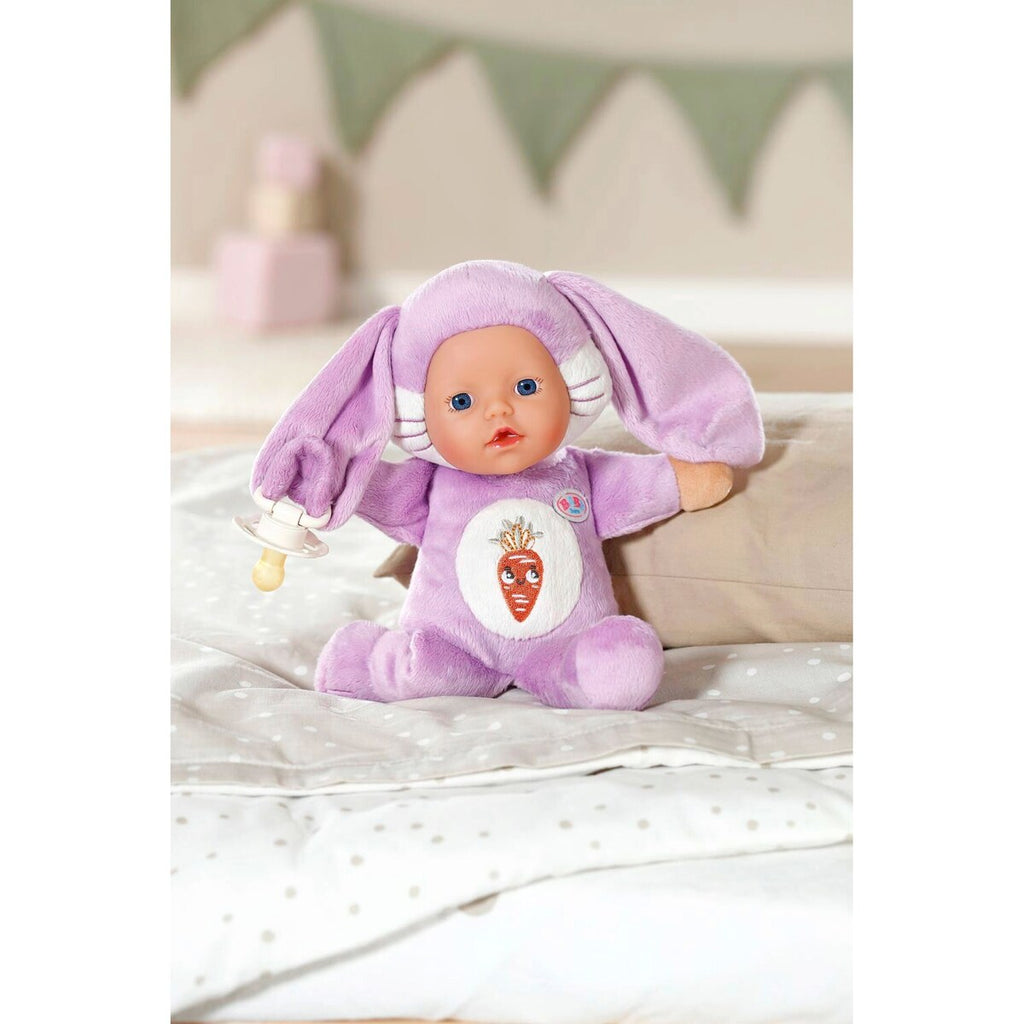 Detalj av Dukke Funny for babies med rangle 26 cm med smokkfeste