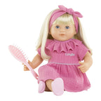 Dukke Jade blond myk kropp 36 cm forfra