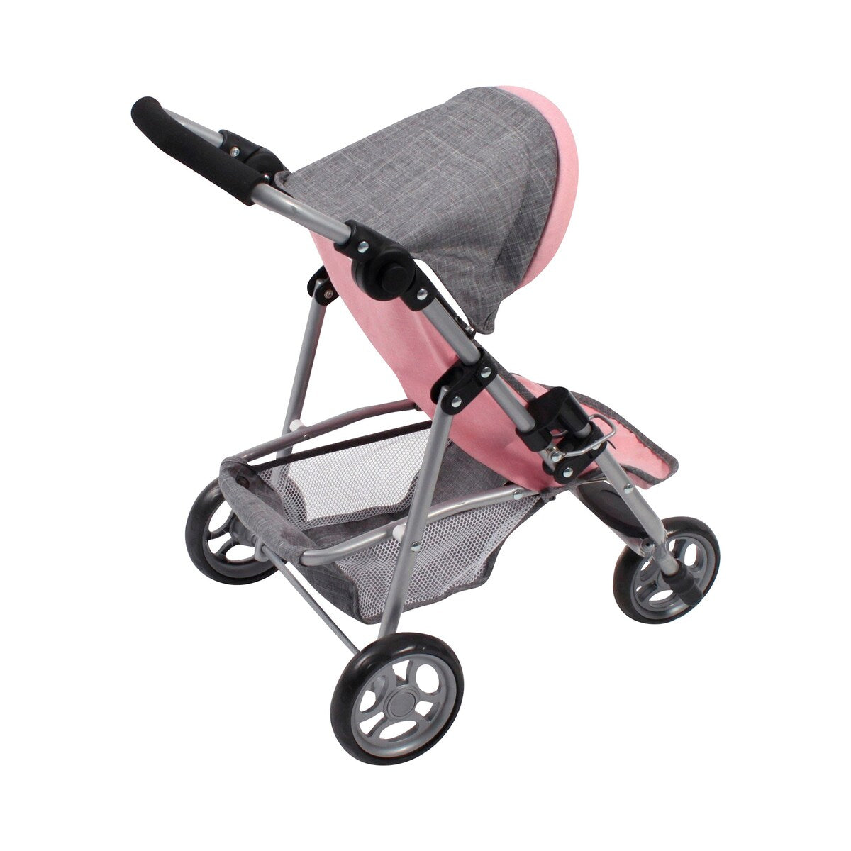 Montert Dukke-joggebuggy Lola med justerbart håndtak