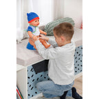 Dukke Jonas 43 cm med 10 funksjoner på potten