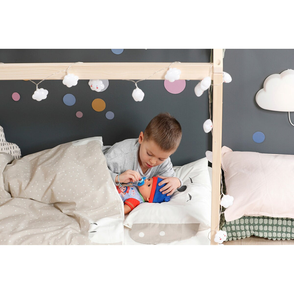Dukke Jonas 43 cm med 10 funksjoner med tilbehør