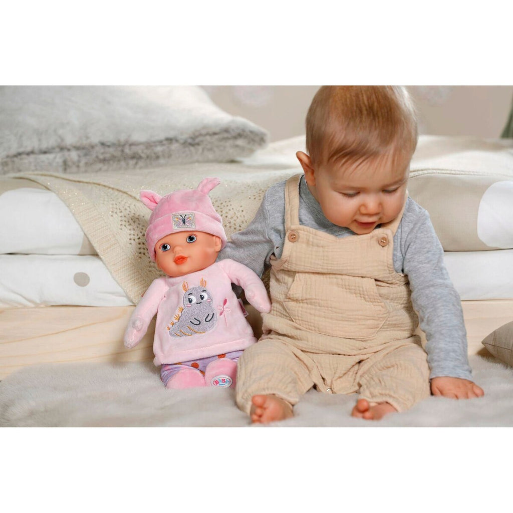 Detalj av Dukke Sweetie for babies med rangle hode