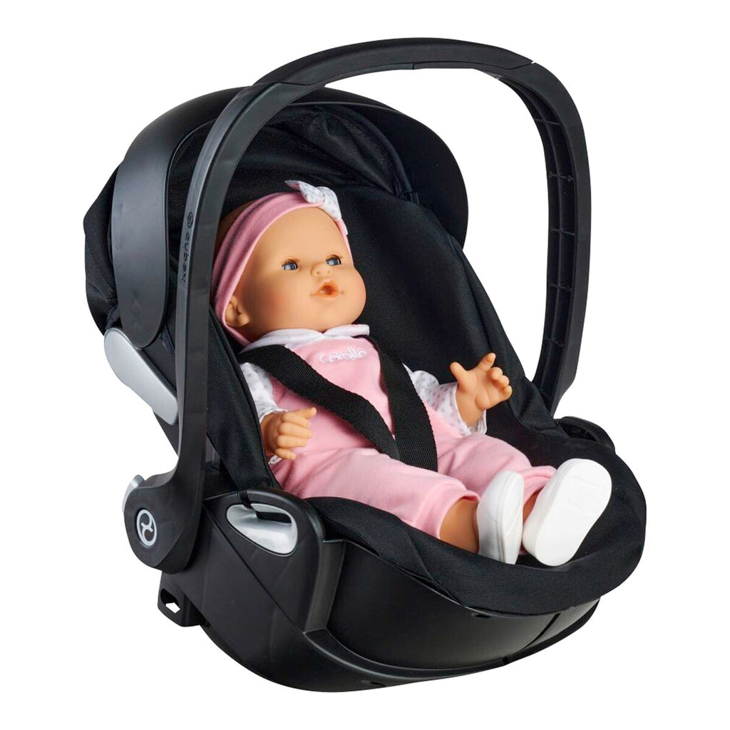 Detalj av klappbart håndtak på Dukkebærestol Cybex for dukker 36-42 cm