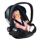Detalj av klappbart håndtak på Dukkebærestol Cybex for dukker 36-42 cm