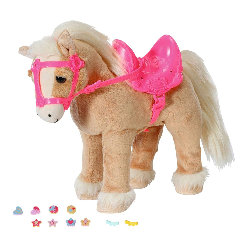 Dukkehest My Cute Horse med bevegelse og lyd forfra