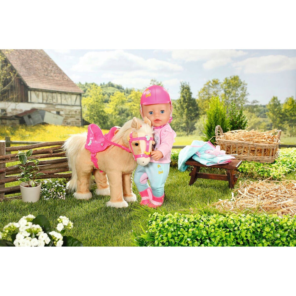 Dukkehest My Cute Horse med bevegelse og lyd bakside