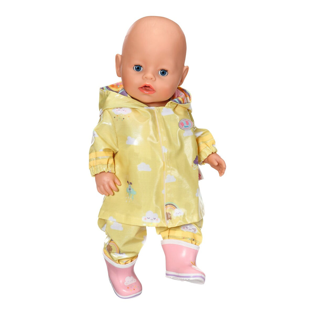 Detalj av dukkeklær regnsett 43 cm fra 3 år - BABY born regnjakke