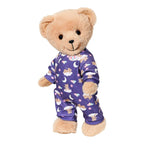 Dukkeklær teddypysj selvlysende 43 cm bakside