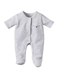 Dukkepyjamas i bomull for dukker 30-36 cm forfra med koala motiv