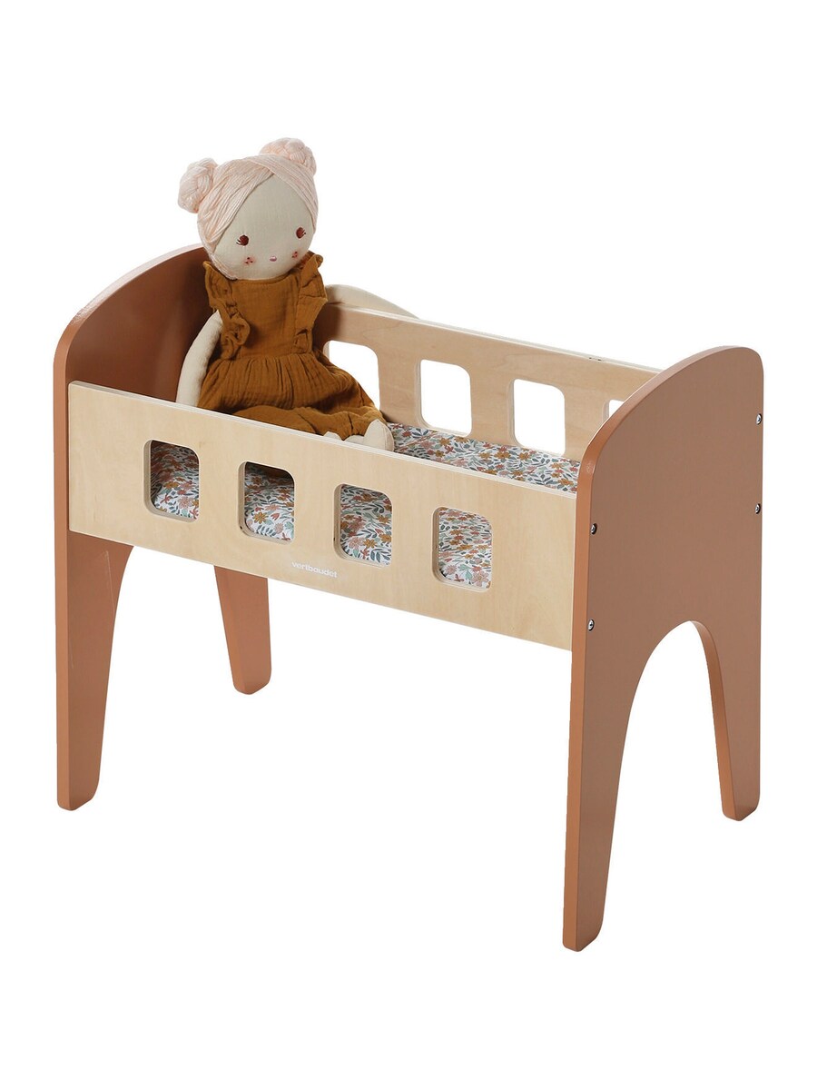 Dukkeseng Mini Retro i tre FSC® 45x27x41 cm - Vertbaudet