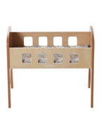 Dukkeseng Mini Retro i tre FSC® 45x27x41 cm - Vertbaudet