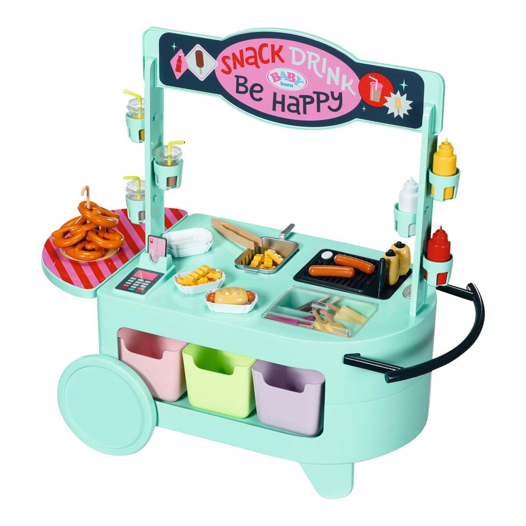 Dukkesnackbar med lyd og melodier fra 3 år lydknapp detalj