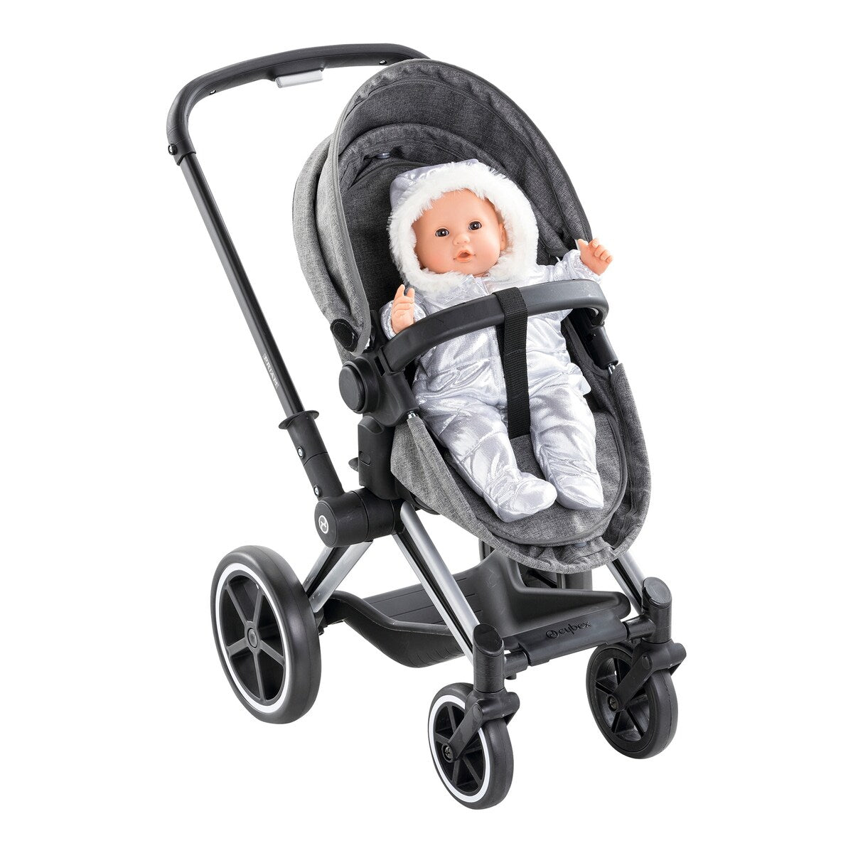 Detalj av håndtak på Dukkevogn 3-i-1 Cybex Priam 60x36,5 cm