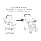 Dukkevogn 3-i-1 Maxi-Cosi-design for dukker opptil 42 cm - Smoby