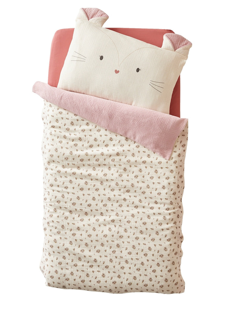 Dynetrekk for baby LANDHAUS musselin 100% bomull forside