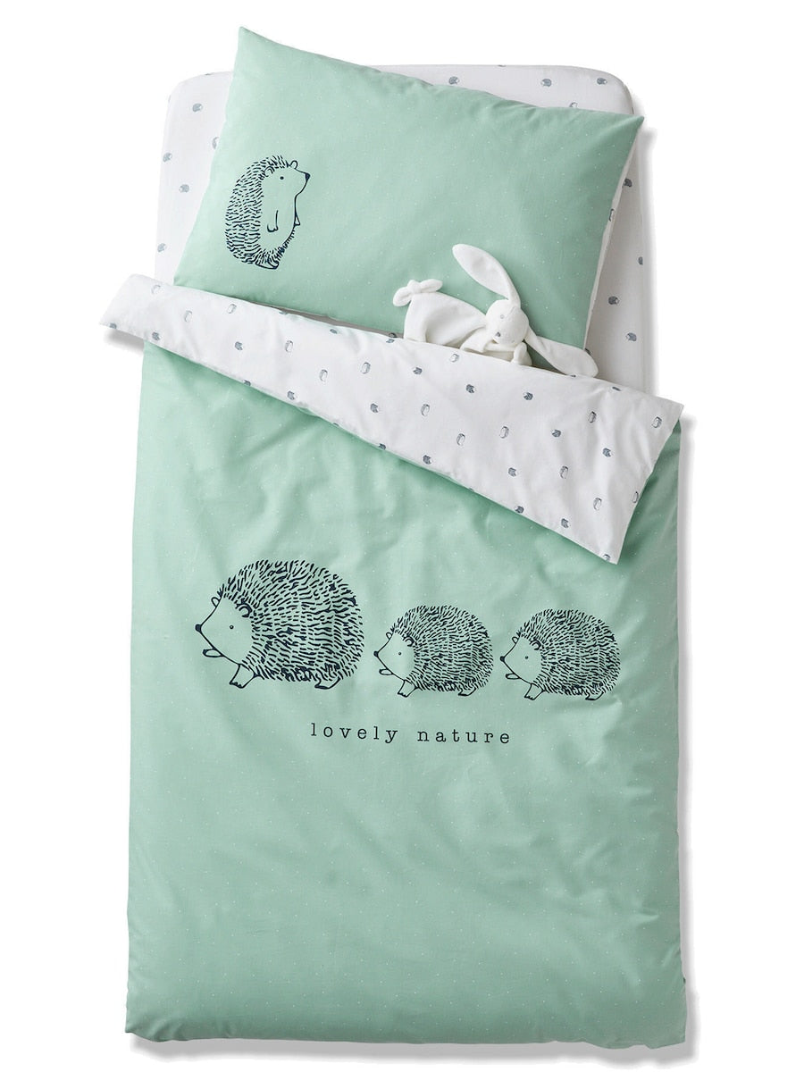Dynetrekk for baby LOVELY NATURE økologisk bomull med vendbart design